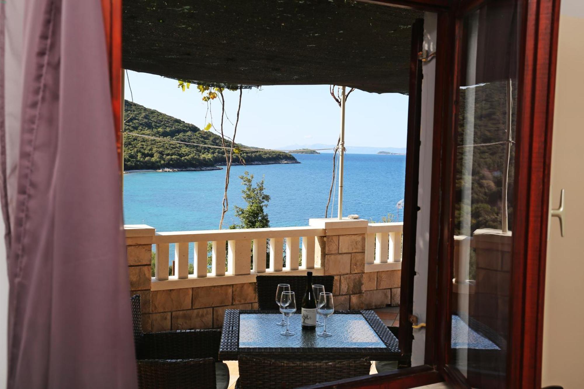 Seaside Apartments With A Swimming Pool Tri Zala, Korcula - 558 Zrnovo Rom bilde