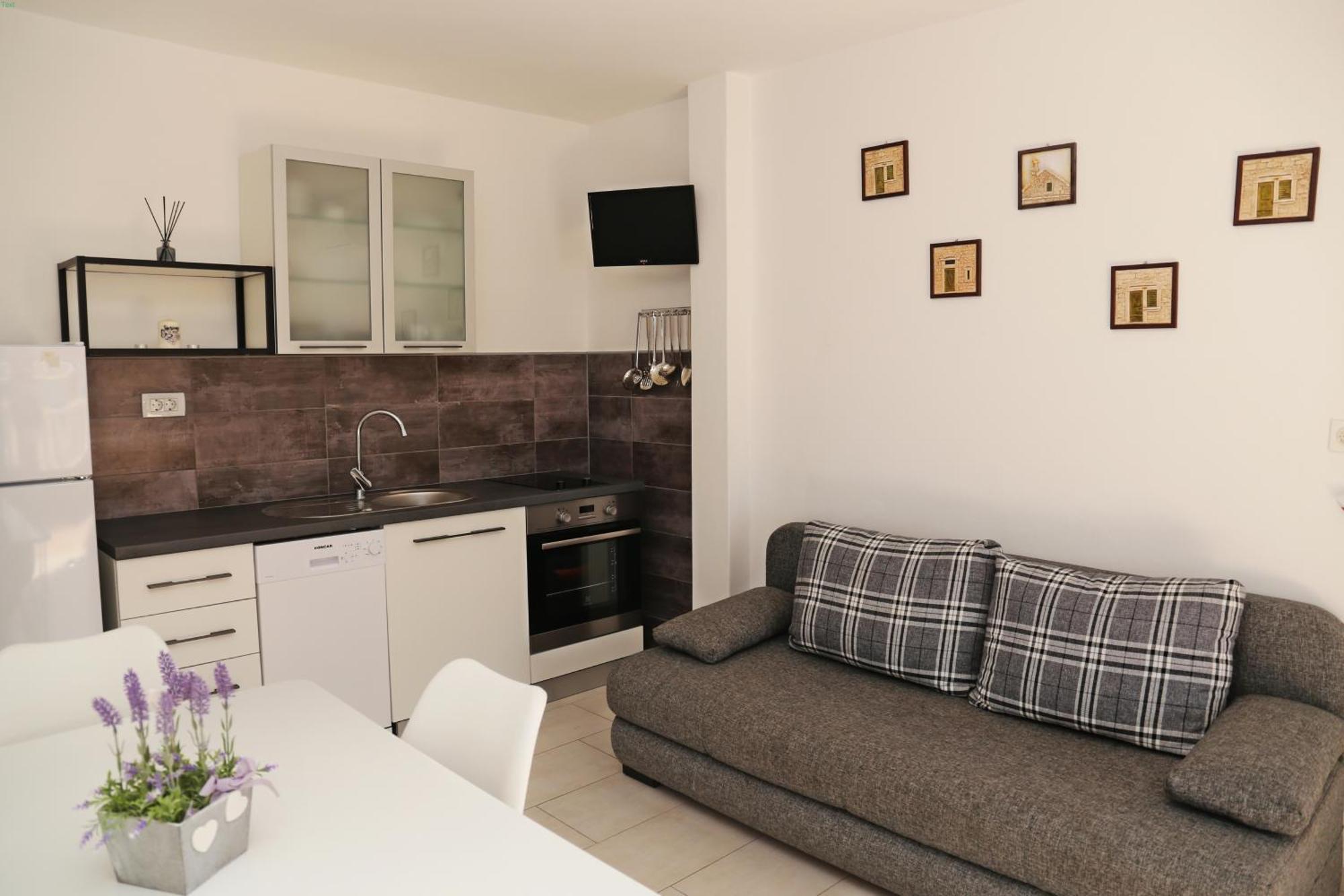 Seaside Apartments With A Swimming Pool Tri Zala, Korcula - 558 Zrnovo Rom bilde