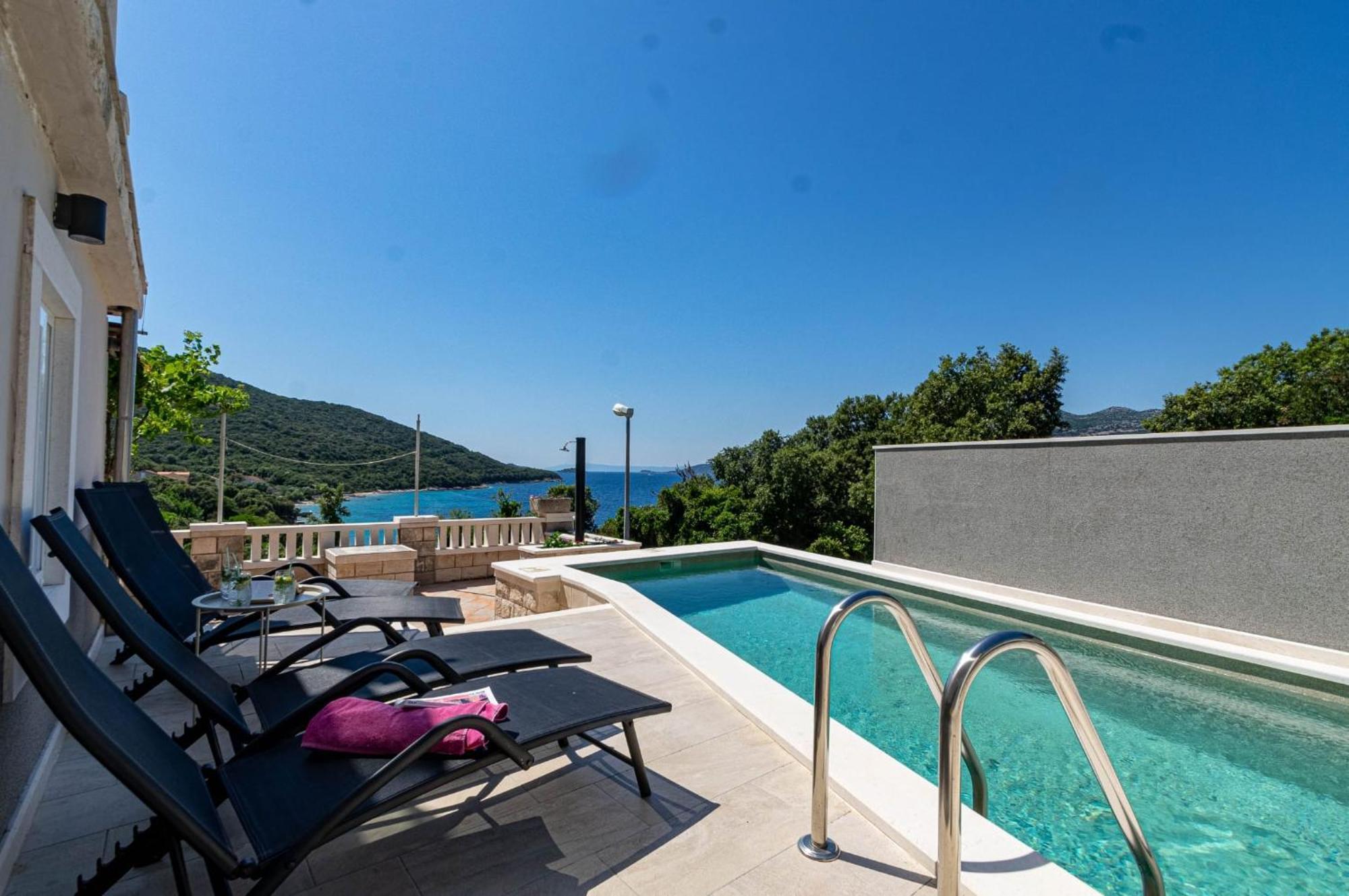 Seaside Apartments With A Swimming Pool Tri Zala, Korcula - 558 Zrnovo Eksteriør bilde