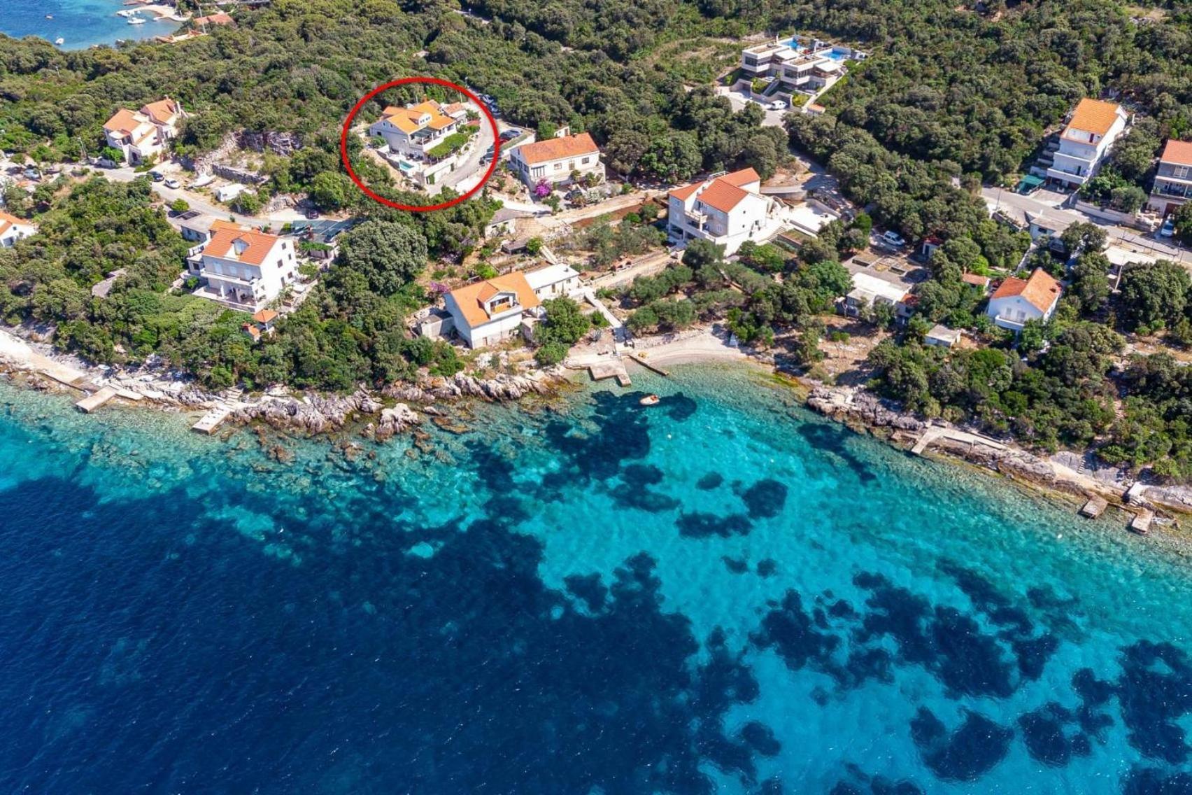 Seaside Apartments With A Swimming Pool Tri Zala, Korcula - 558 Zrnovo Eksteriør bilde
